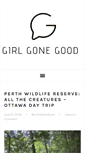 Mobile Screenshot of girlgonegood.com