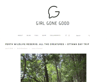 Tablet Screenshot of girlgonegood.com
